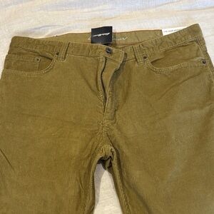 Men's Corduroy Pants, 40/32, new with tags